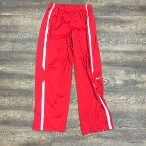 Nike Straight Leg Striped Sweatpants